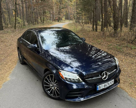 Мерседес Ц-Клас 2018 у Києві на Automoto.ua Синій Мерседес Ц-Клас, об'ємом двигуна 1.99 л та пробігом 57 тис. км за 27200 $, фото 3 на Automoto.ua