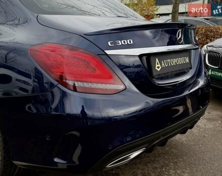 Синій Мерседес Ц-Клас, об'ємом двигуна 1.99 л та пробігом 58 тис. км за 28500 $, фото 16 на Automoto.ua