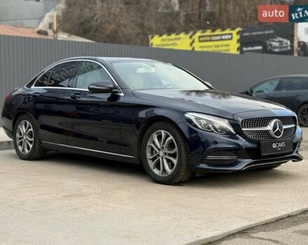 Синий Мерседес Ц-Класс, объемом двигателя 1.99 л и пробегом 124 тыс. км за 22900 $, фото 2 на Automoto.ua
