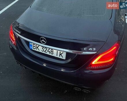 Синий Мерседес Ц-Класс, объемом двигателя 3 л и пробегом 74 тыс. км за 34000 $, фото 9 на Automoto.ua