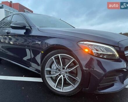 Синий Мерседес Ц-Класс, объемом двигателя 3 л и пробегом 74 тыс. км за 34000 $, фото 1 на Automoto.ua