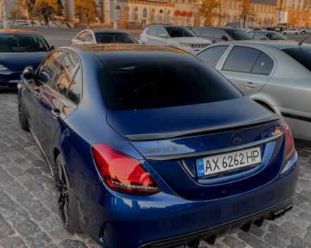 Синий Мерседес Ц-Класс, объемом двигателя 4 л и пробегом 110 тыс. км за 75000 $, фото 2 на Automoto.ua