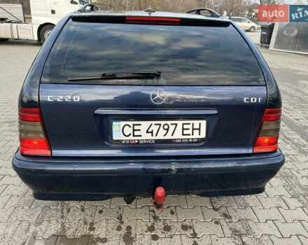 Синий Мерседес Ц-Класс, объемом двигателя 2.15 л и пробегом 605 тыс. км за 2600 $, фото 7 на Automoto.ua