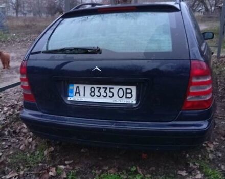 Синий Мерседес Ц-Класс, объемом двигателя 2.69 л и пробегом 250 тыс. км за 2900 $, фото 1 на Automoto.ua