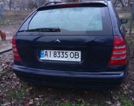 Синий Мерседес Ц-Класс, объемом двигателя 2.7 л и пробегом 250 тыс. км за 2900 $, фото 1 на Automoto.ua