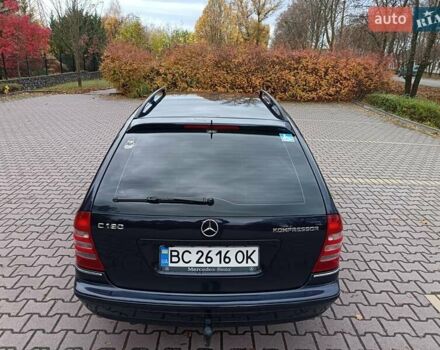 Синий Мерседес Ц-Класс, объемом двигателя 1.8 л и пробегом 286 тыс. км за 5500 $, фото 18 на Automoto.ua