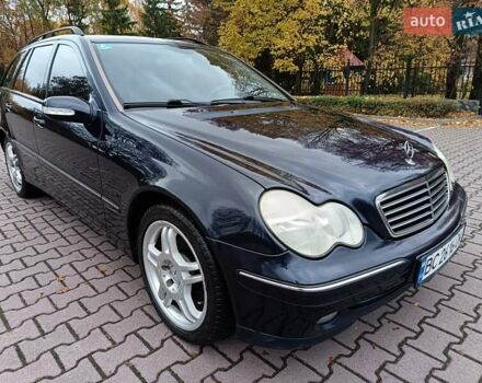 Синий Мерседес Ц-Класс, объемом двигателя 1.8 л и пробегом 286 тыс. км за 5500 $, фото 12 на Automoto.ua