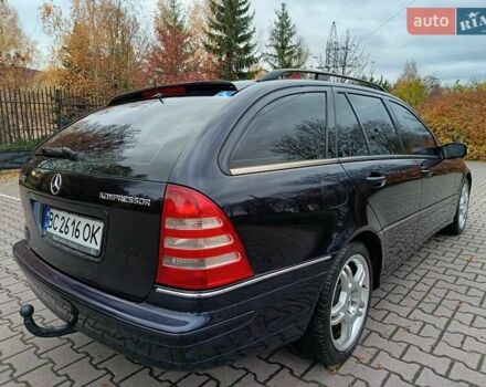 Синий Мерседес Ц-Класс, объемом двигателя 1.8 л и пробегом 286 тыс. км за 5500 $, фото 16 на Automoto.ua
