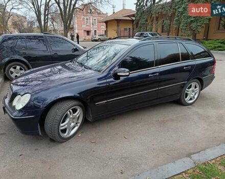 Синий Мерседес Ц-Класс, объемом двигателя 1.8 л и пробегом 286 тыс. км за 5500 $, фото 50 на Automoto.ua