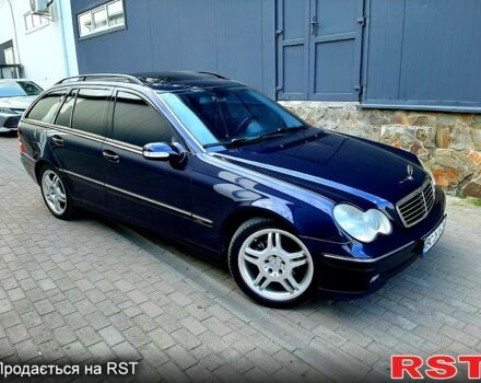 Мерседес Ц-Класс 2003 в Стрые на Automoto.ua Синий Мерседес Ц-Класс, объемом двигателя 1.8 л и пробегом 289 тыс. км за 4500 $, фото 1 на Automoto.ua