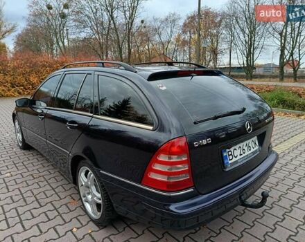 Синий Мерседес Ц-Класс, объемом двигателя 1.8 л и пробегом 286 тыс. км за 5500 $, фото 11 на Automoto.ua