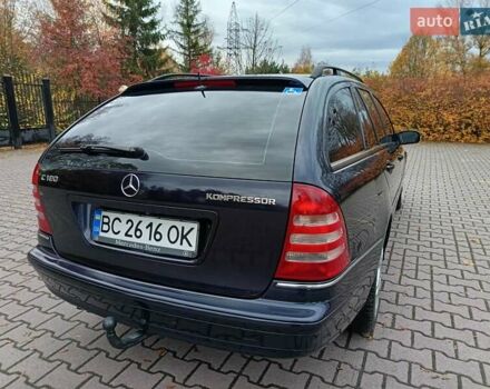 Синий Мерседес Ц-Класс, объемом двигателя 1.8 л и пробегом 286 тыс. км за 5500 $, фото 17 на Automoto.ua