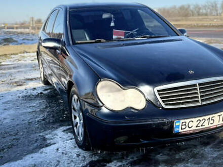Синій Мерседес Ц-Клас, об'ємом двигуна 2.15 л та пробігом 380 тис. км за 3600 $, фото 1 на Automoto.ua
