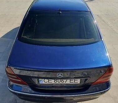 Синий Мерседес Ц-Класс, объемом двигателя 2.7 л и пробегом 430 тыс. км за 5000 $, фото 1 на Automoto.ua
