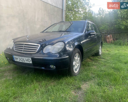Синій Мерседес Ц-Клас, об'ємом двигуна 1.8 л та пробігом 280 тис. км за 5650 $, фото 1 на Automoto.ua