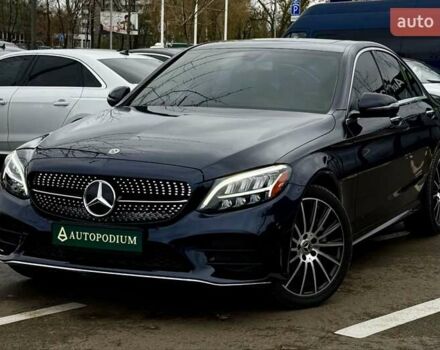 Синий Мерседес Ц-Класс, объемом двигателя 1.99 л и пробегом 58 тыс. км за 28500 $, фото 1 на Automoto.ua