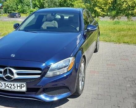 Синій Мерседес Ц-Клас, об'ємом двигуна 2 л та пробігом 81 тис. км за 22300 $, фото 1 на Automoto.ua