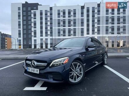 Синий Мерседес Ц-Класс, объемом двигателя 3 л и пробегом 74 тыс. км за 34000 $, фото 1 на Automoto.ua