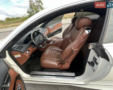 Белый Мерседес ЦЛ-класс, объемом двигателя 5.5 л и пробегом 140 тыс. км за 15000 $, фото 21 на Automoto.ua