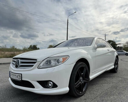 Белый Мерседес ЦЛ-класс, объемом двигателя 5.5 л и пробегом 140 тыс. км за 15000 $, фото 1 на Automoto.ua