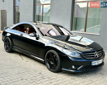 Черный Мерседес ЦЛ-класс, объемом двигателя 5.5 л и пробегом 145 тыс. км за 17000 $, фото 2 на Automoto.ua