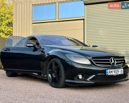 Черный Мерседес ЦЛ-класс, объемом двигателя 5.5 л и пробегом 145 тыс. км за 17000 $, фото 24 на Automoto.ua