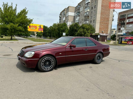 Мерседес ЦЛ-клас 1998 у Покров (Орджонікідзе) на Automoto.ua Червоний Мерседес ЦЛ-клас, об'ємом двигуна 5 л та пробігом 420 тис. км за 11000 $, фото 1 на Automoto.ua