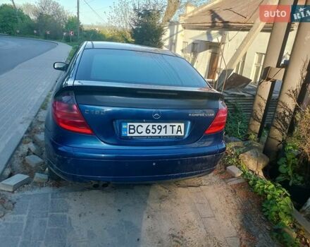 Мерседес ЦЛ-клас 2003 у Львові на Automoto.ua Синій Мерседес ЦЛ-клас, об'ємом двигуна 1.8 л та пробігом 200 тис. км за 5000 $, фото 2 на Automoto.ua