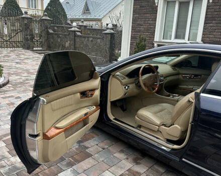 Синий Мерседес ЦЛ-класс, объемом двигателя 5.51 л и пробегом 114 тыс. км за 15000 $, фото 41 на Automoto.ua