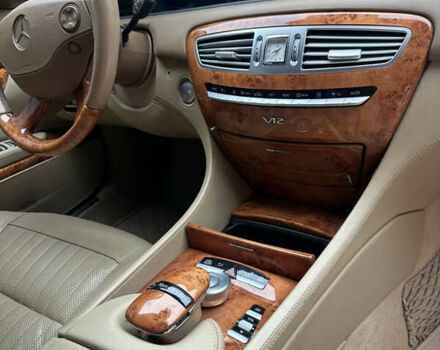 Синий Мерседес ЦЛ-класс, объемом двигателя 5.51 л и пробегом 114 тыс. км за 15000 $, фото 23 на Automoto.ua