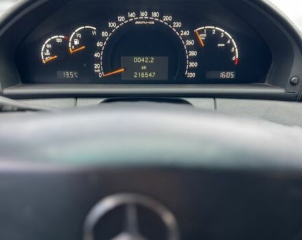 Черный Мерседес ЦЛ, объемом двигателя 5 л и пробегом 290 тыс. км за 8450 $, фото 5 на Automoto.ua