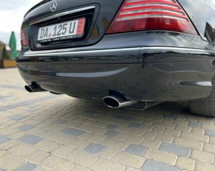 Черный Мерседес ЦЛ, объемом двигателя 5 л и пробегом 290 тыс. км за 8450 $, фото 15 на Automoto.ua