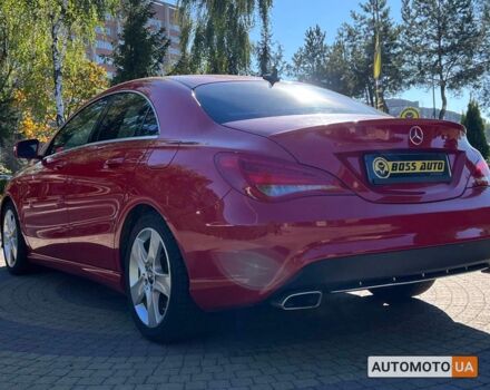 Червоний Мерседес ЦЛА 250, об'ємом двигуна 2 л та пробігом 120 тис. км за 16999 $, фото 4 на Automoto.ua