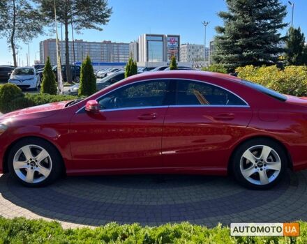 Червоний Мерседес ЦЛА 250, об'ємом двигуна 2 л та пробігом 120 тис. км за 16999 $, фото 3 на Automoto.ua