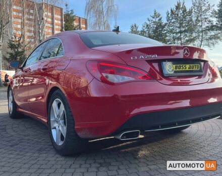 Красный Мерседес ЦЛА 250, объемом двигателя 2 л и пробегом 132 тыс. км за 18500 $, фото 3 на Automoto.ua