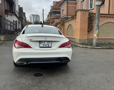 Белый Мерседес ЦЛА-класс, объемом двигателя 2 л и пробегом 105 тыс. км за 19900 $, фото 1 на Automoto.ua