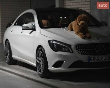 Белый Мерседес ЦЛА-класс, объемом двигателя 2 л и пробегом 103 тыс. км за 20888 $, фото 1 на Automoto.ua