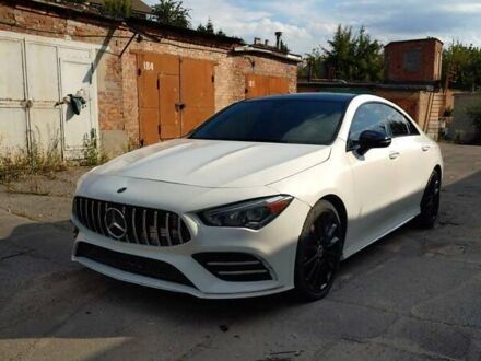 Белый Мерседес ЦЛА-класс, объемом двигателя 1.99 л и пробегом 55 тыс. км за 32000 $, фото 1 на Automoto.ua