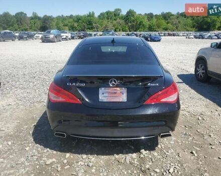 Черный Мерседес ЦЛА-класс, объемом двигателя 2 л и пробегом 90 тыс. км за 3000 $, фото 5 на Automoto.ua