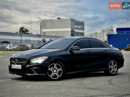 Черный Мерседес ЦЛА-класс, объемом двигателя 2 л и пробегом 150 тыс. км за 15900 $, фото 1 на Automoto.ua