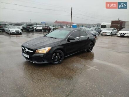 Черный Мерседес ЦЛА-класс, объемом двигателя 2 л и пробегом 158 тыс. км за 17500 $, фото 1 на Automoto.ua