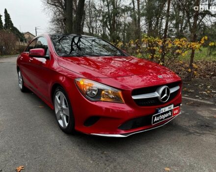 Красный Мерседес ЦЛА-класс, объемом двигателя 2 л и пробегом 128 тыс. км за 17490 $, фото 2 на Automoto.ua