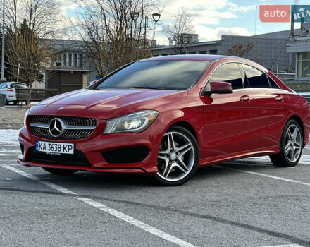 Красный Мерседес ЦЛА-класс, объемом двигателя 2 л и пробегом 160 тыс. км за 15200 $, фото 1 на Automoto.ua