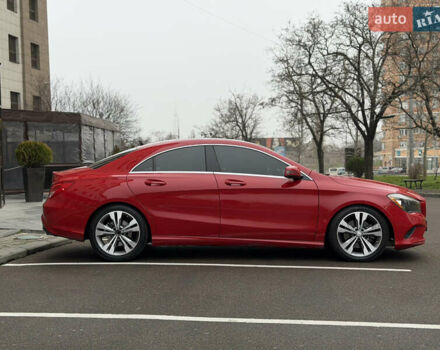 Красный Мерседес ЦЛА-класс, объемом двигателя 2 л и пробегом 109 тыс. км за 12750 $, фото 6 на Automoto.ua