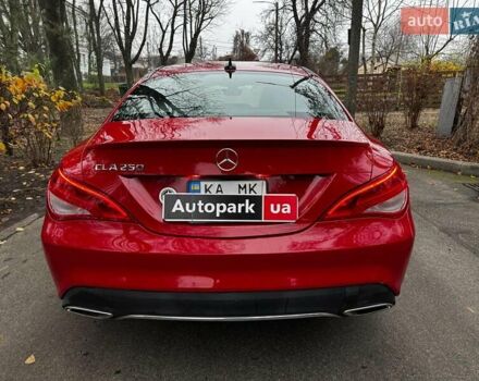 Красный Мерседес ЦЛА-класс, объемом двигателя 2 л и пробегом 128 тыс. км за 17490 $, фото 5 на Automoto.ua