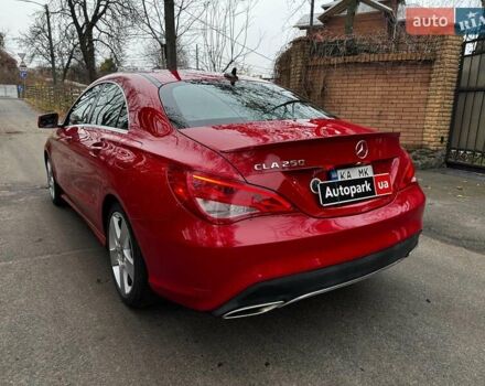 Красный Мерседес ЦЛА-класс, объемом двигателя 2 л и пробегом 128 тыс. км за 17490 $, фото 7 на Automoto.ua
