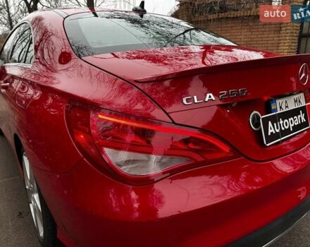 Красный Мерседес ЦЛА-класс, объемом двигателя 2 л и пробегом 128 тыс. км за 17490 $, фото 8 на Automoto.ua