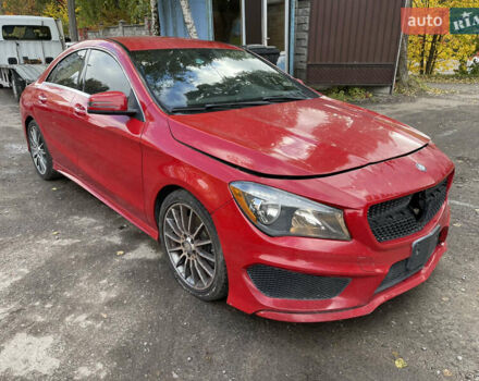 Красный Мерседес ЦЛА-класс, объемом двигателя 2 л и пробегом 240 тыс. км за 6999 $, фото 1 на Automoto.ua