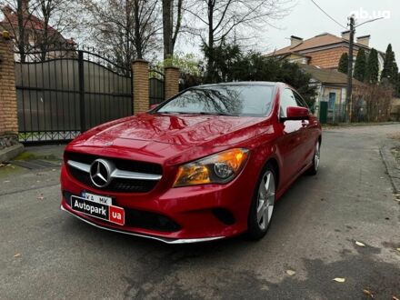 Красный Мерседес ЦЛА-класс, объемом двигателя 2 л и пробегом 128 тыс. км за 17490 $, фото 1 на Automoto.ua