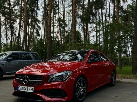Красный Мерседес ЦЛА-класс, объемом двигателя 2 л и пробегом 60 тыс. км за 19500 $, фото 1 на Automoto.ua